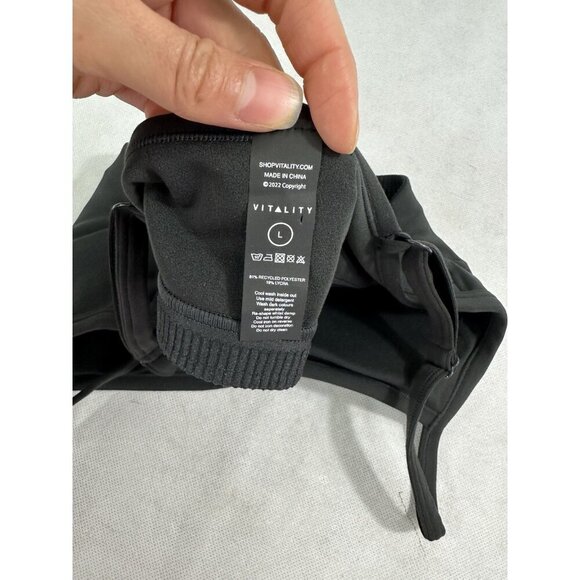 Vitality Balance Daydream Block Square Bra in Midnight Womens L Read - Picture 5 of 7